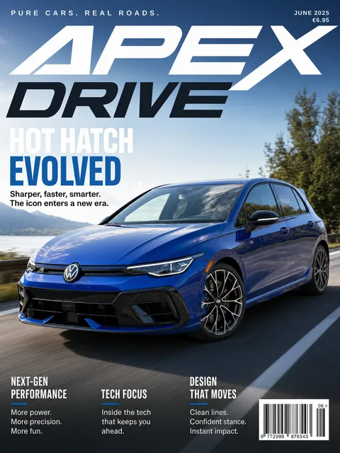 Auto im Stil Magazin-Cover
